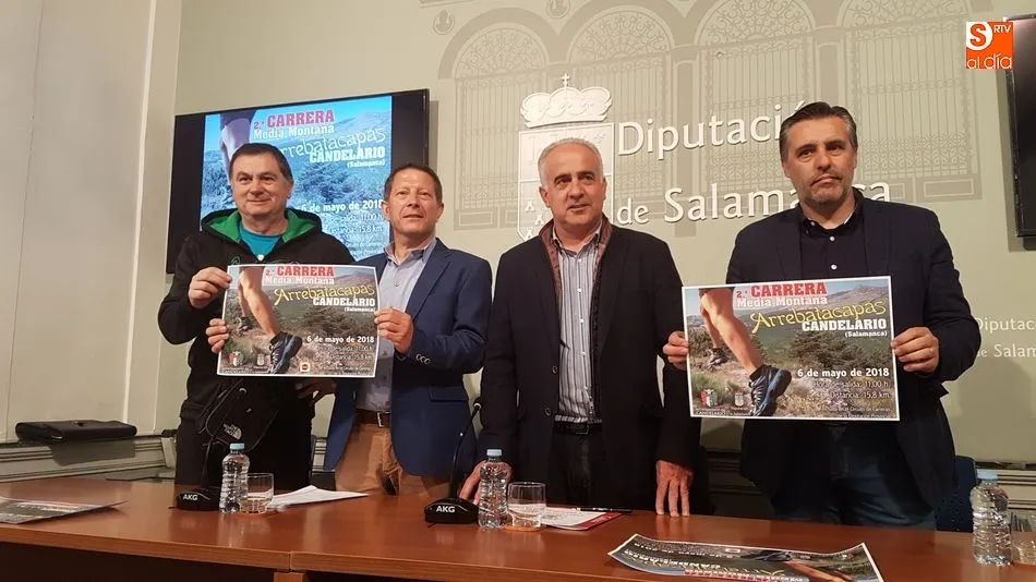 Dionisio Martín, Pablo Hernández, Jesús María Ortiz y Casimiro Blanco