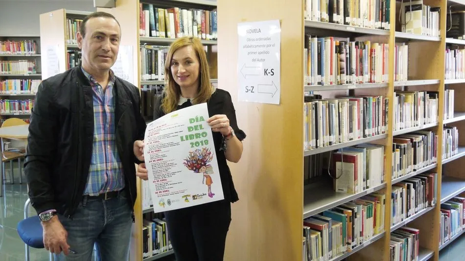 Pedro Samuel Martín y Teresa Sánchez presentan los actos del Día del Libro