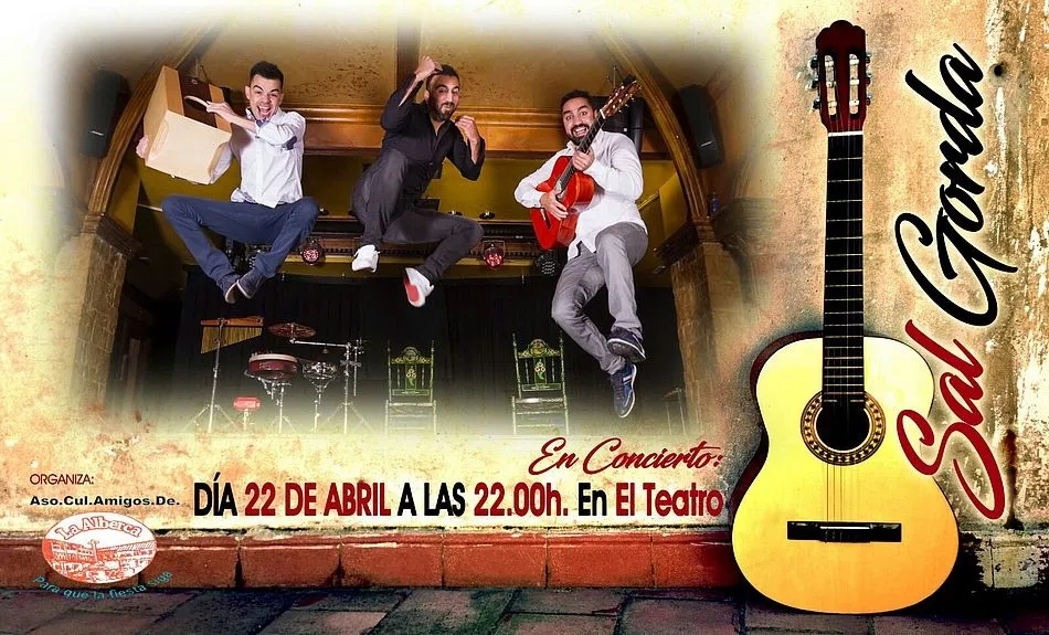 El teatro acoge la actuación de flamenco de Sal Gorda el próximo domingo