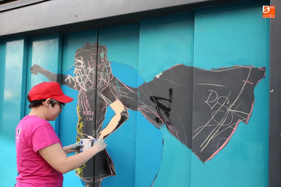 Foto 8 - El Barrio del Oeste sigue con su transformaci&oacute;n a trav&eacute;s del arte con el concurso Galer&iacute;a Urbana