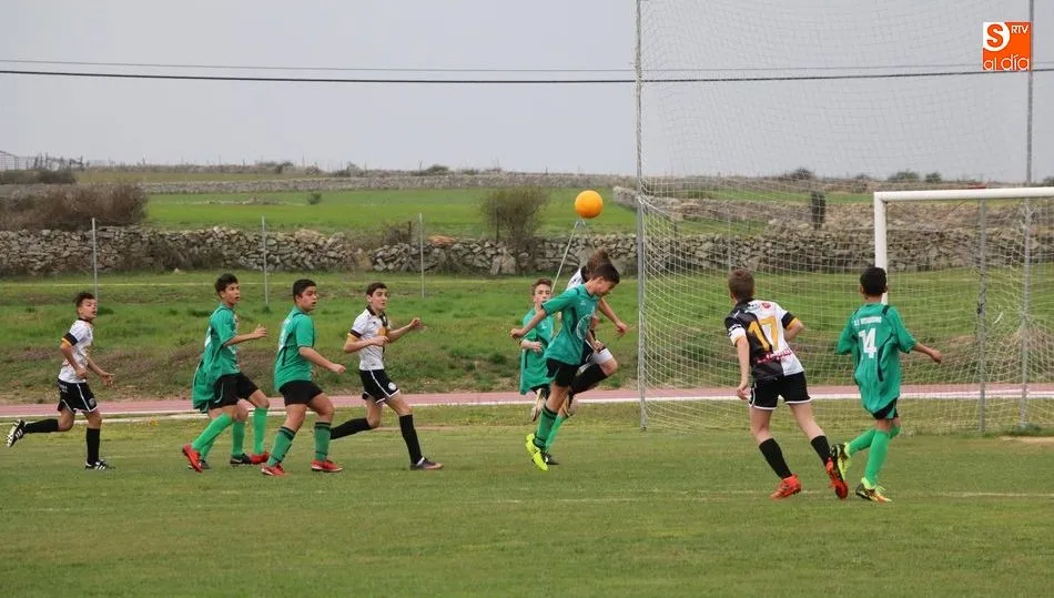 Los infantiles de Vitigudino no pudieron con Unionistas a pesar de realizar un buen partido