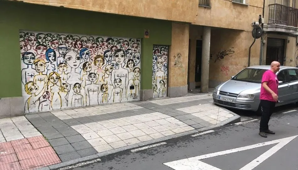 Foto 3 - Guillermo Bueno gana el VII Concurso Galer&iacute;a Urbana del barrio del Oeste