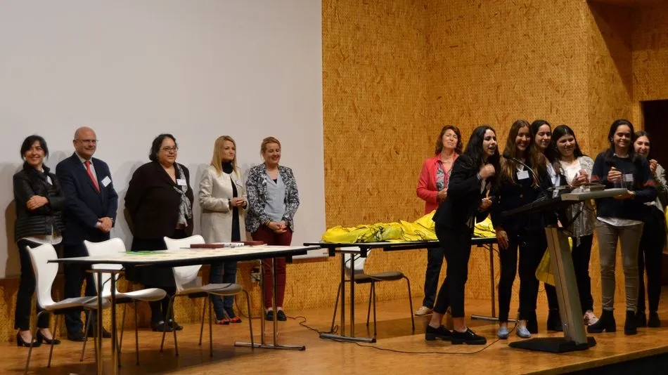 Un momento en el debate ‘Mujeres en Acción’