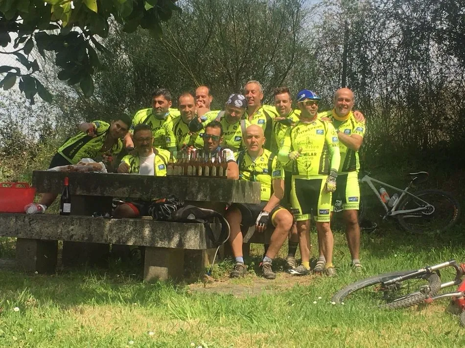 Foto 4 - Llega a Santiago la expedici&oacute;n de ciclistas de Vitigudino  