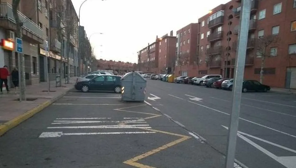 Calle en la que se produjo la detención. / EL NORTE
