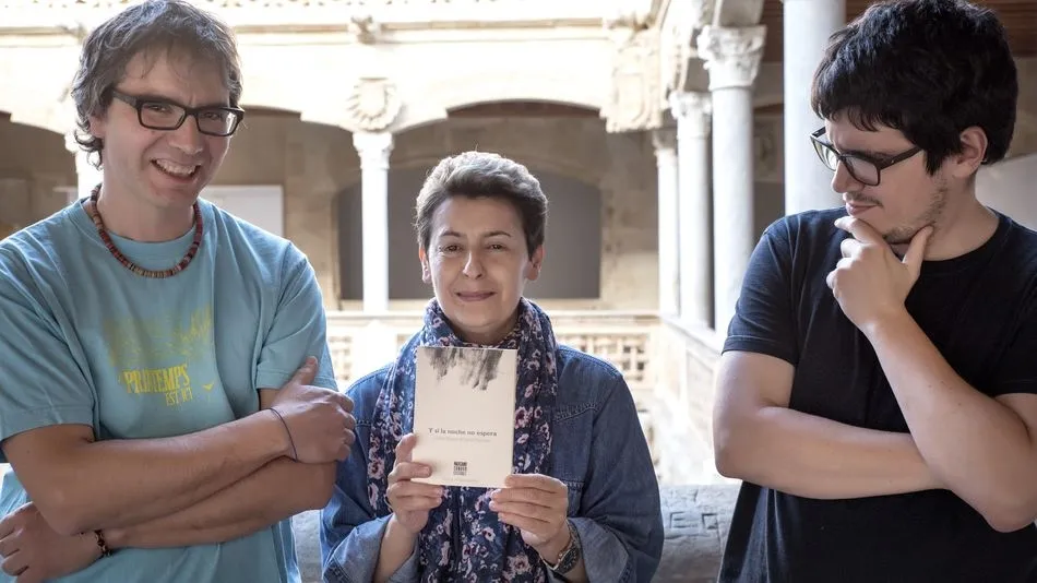 Los autores charlan sobre su nuevo libro. Foto: Carmen Borrego