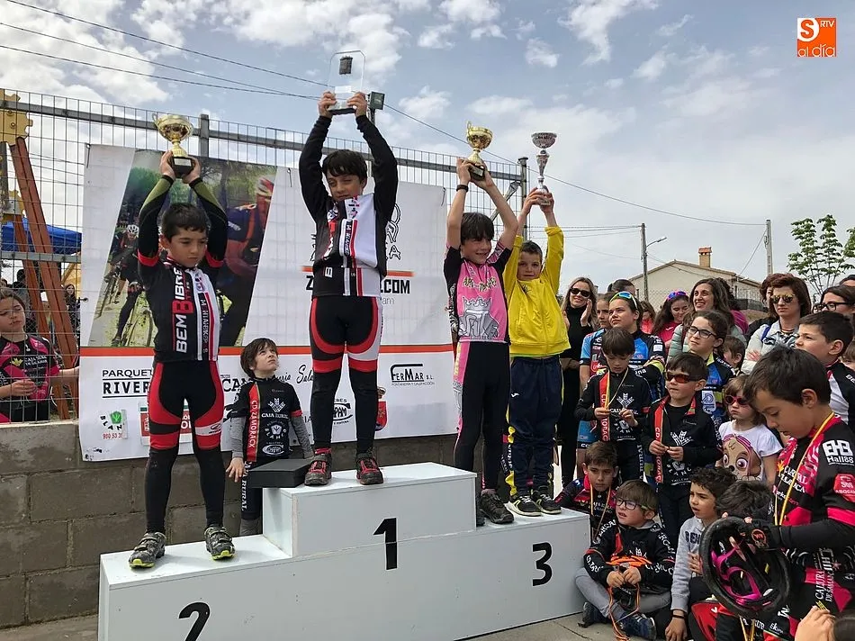 La Escuela Bejarana de Ciclismo está a punto de finalizar su papel en el Open regional