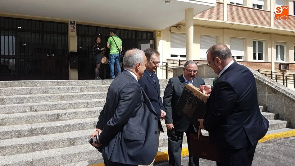 Foto 3 - La nueva biblioteca del IES Luc&iacute;a de Medrano albergar&aacute; m&aacute;s de 5.000 vol&uacute;menes