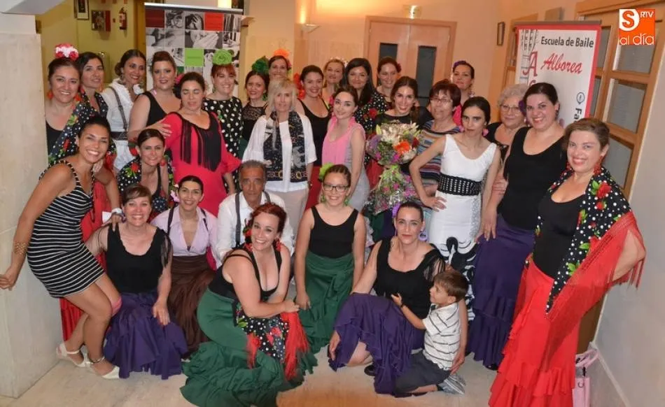 Participantes en la gala organizada por Alborea el año pasado