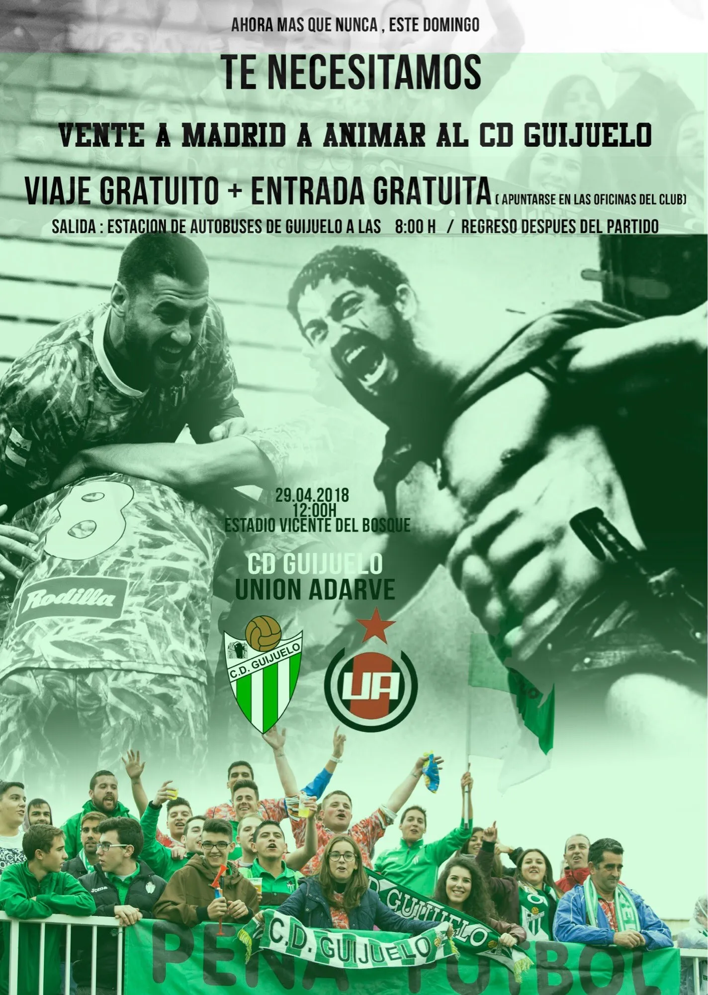 Foto 2 - El CD Guijuelo invita a la afici&oacute;n al partido contra el Uni&oacute;n Adarve