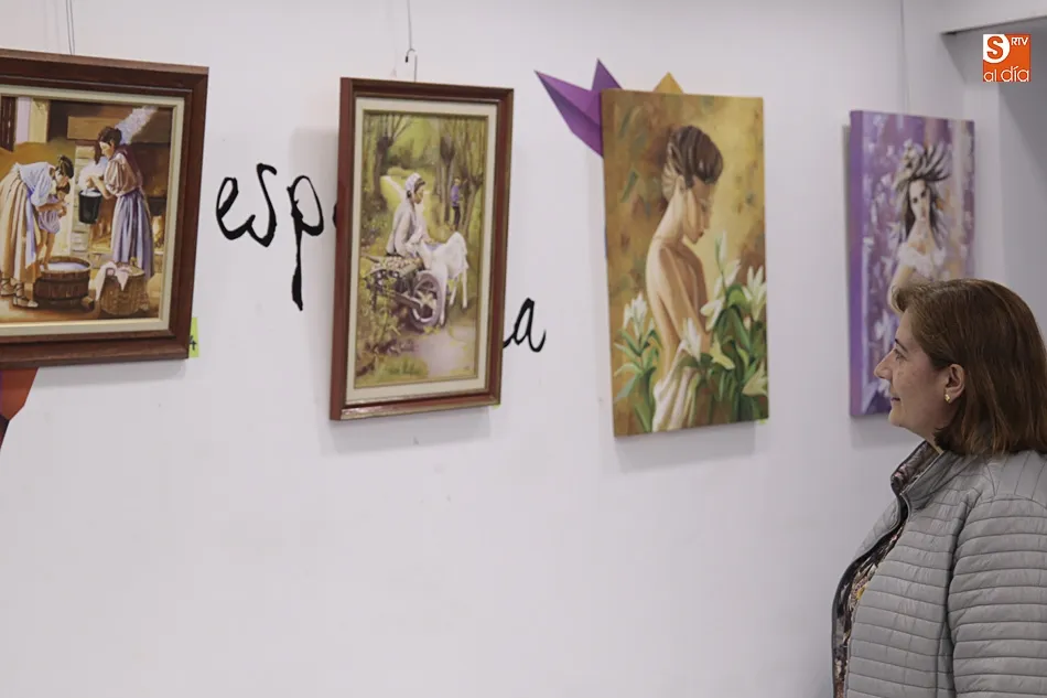 Foto 7 - Una exposici&oacute;n de pintura hace visible la Espondilitis Anquilosante