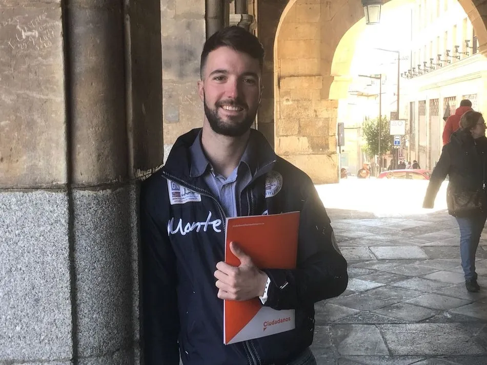 Carlos Pedraz, portavoz de Ciudadanos en el Ayuntamiento de Lumbrakes