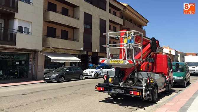 Los ladrones intentaron robar este jueves en una vivienda de la calle Nuestra Señora