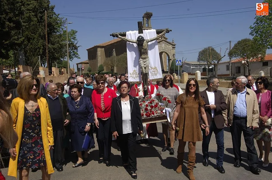 Un momento de la procesión /Reportaje gráfico: Adrián Martín