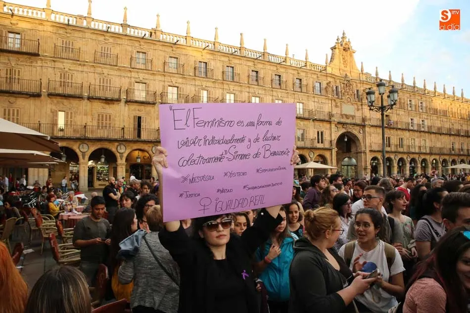 Foto 9 - Salamanca clama contra la sentencia del caso La Manada