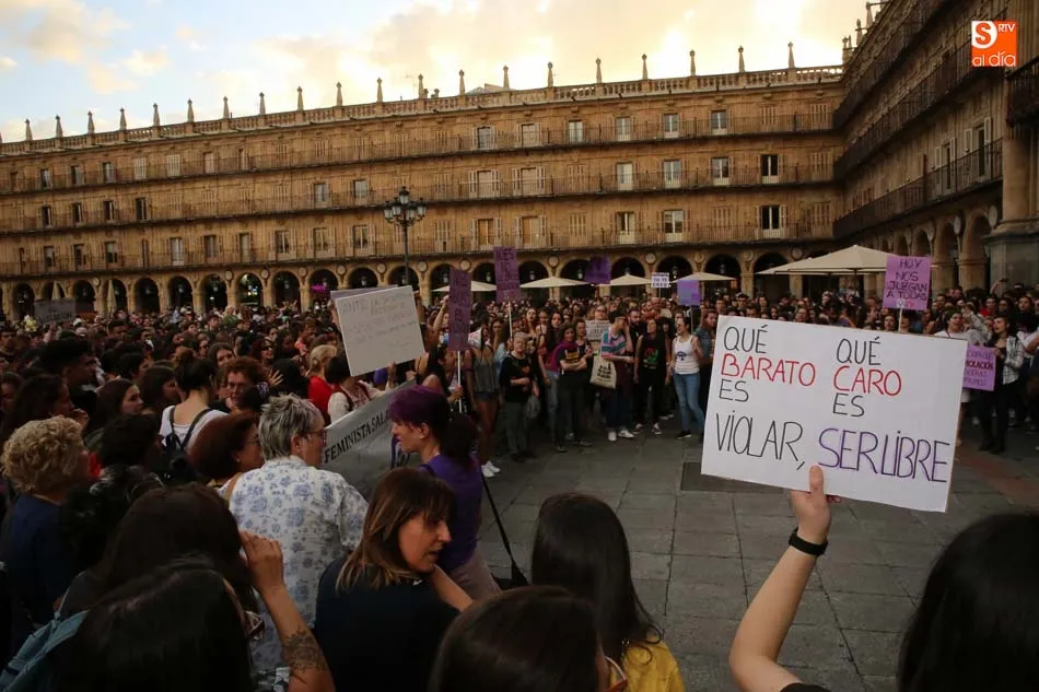 Foto 8 - Salamanca clama contra la sentencia del caso La Manada