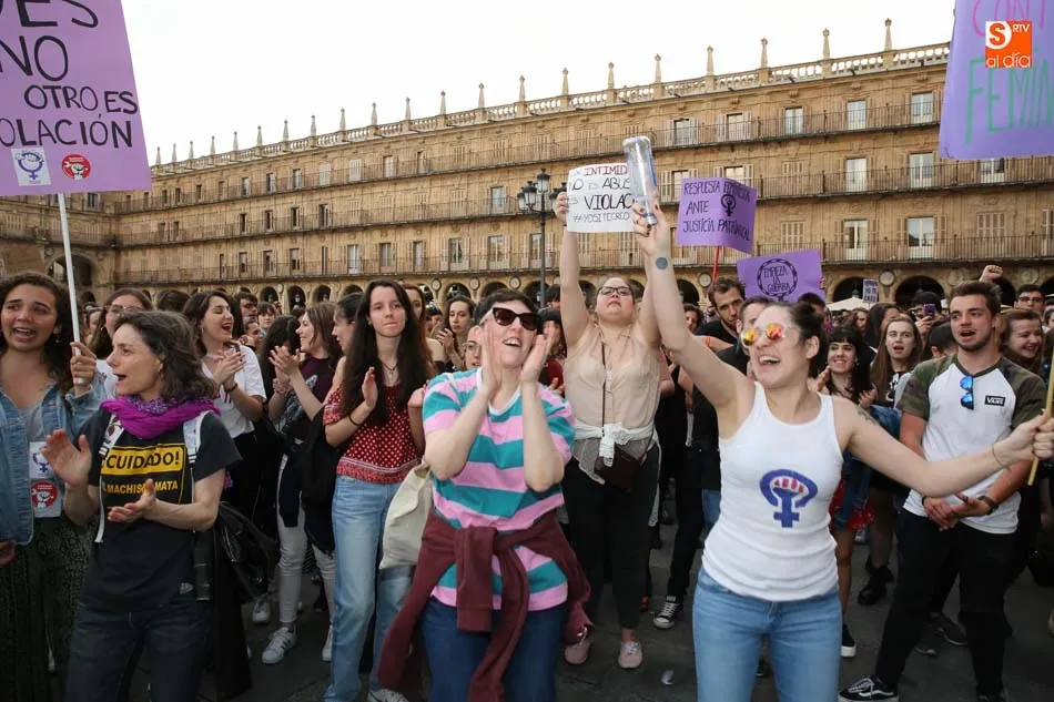 Foto 4 - Salamanca clama contra la sentencia del caso La Manada