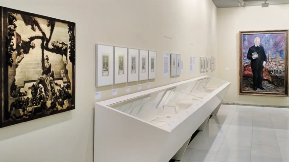 Foto 2 - &lsquo;Del aula al esca&ntilde;o&rsquo;, la exposici&oacute;n que refuerza el v&iacute;nculo entre la USAL y el nacimiento de ...