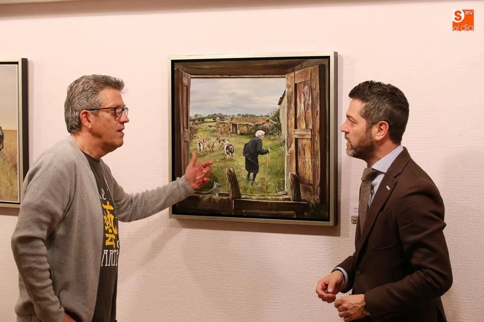 Foto 3 - &lsquo;Paisanaje&rsquo;, la pintura de Antonio Varas ilumina la Sala de Garcigrande