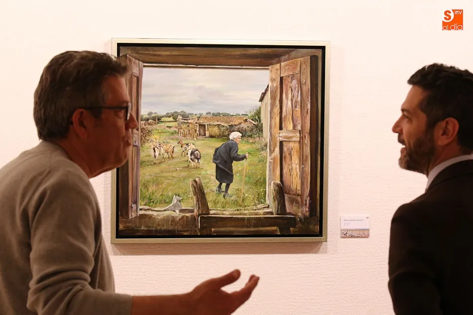 Foto 2 - &lsquo;Paisanaje&rsquo;, la pintura de Antonio Varas ilumina la Sala de Garcigrande