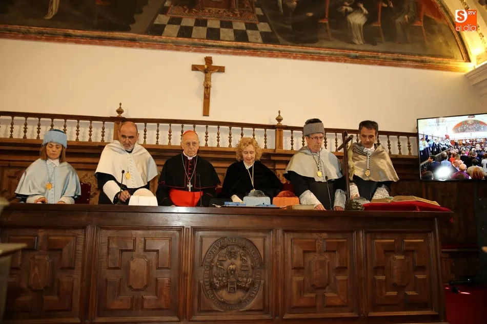 Foto 8 - La Universidad Pontificia reconoce la trayectoria de C&eacute;sar Alierta y Juan Jos&eacute; Almagro