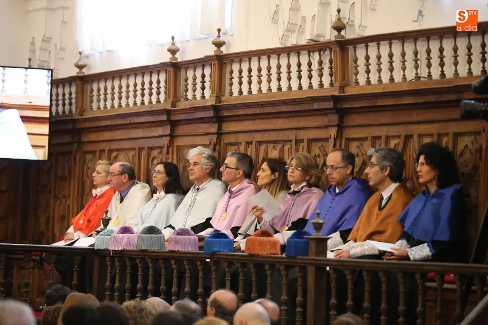 Foto 5 - La Universidad Pontificia reconoce la trayectoria de C&eacute;sar Alierta y Juan Jos&eacute; Almagro