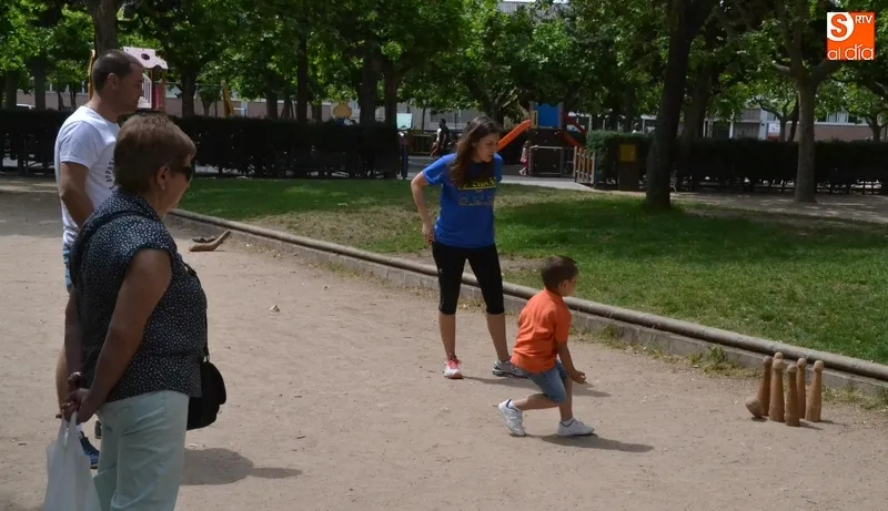 El domingo se podrá jugar en La Glorieta a la calva, la rana o la sogatira  