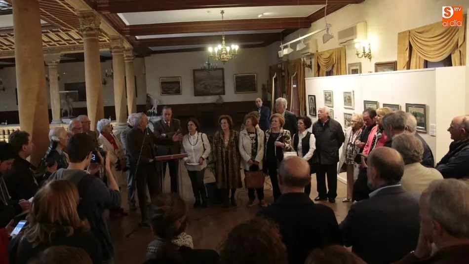 Inauguración de la exposición homenaje a Manuel Asenjo en el Casino. Foto: Alejandro López