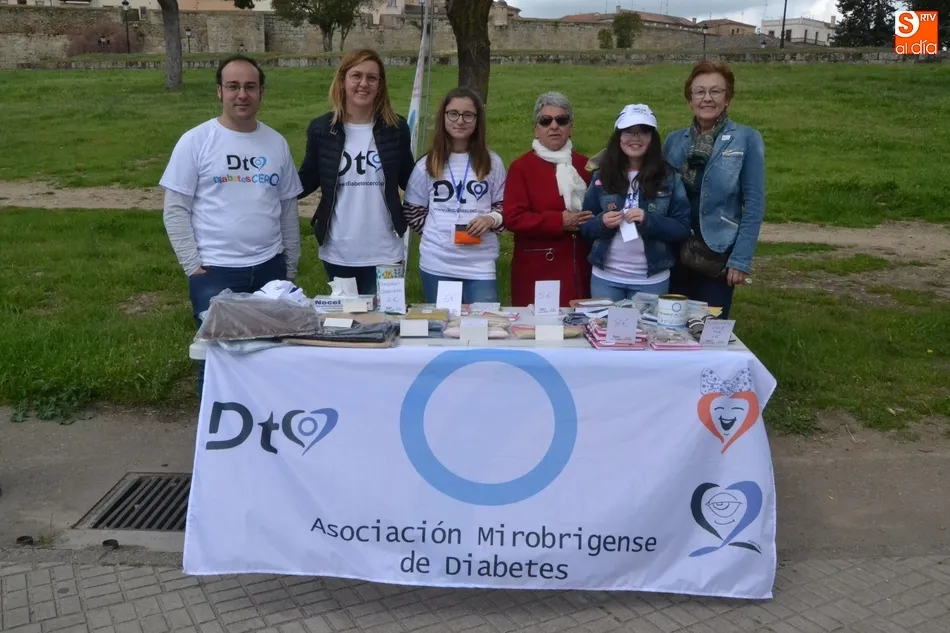 La Asociación Mirobrigense de Diabetes instala una tienda solidaria junto al mercadillo  