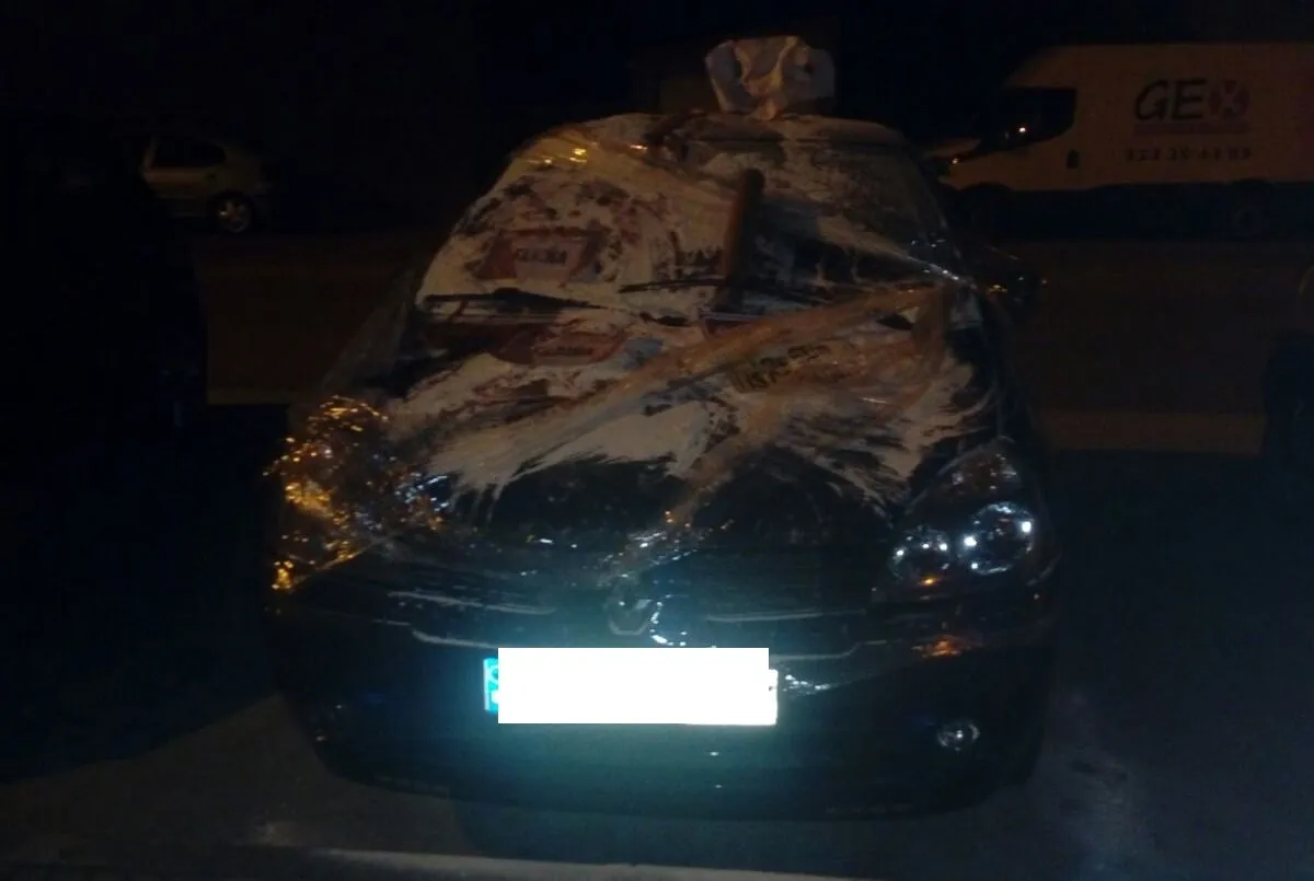Foto 4 - 1Foto: &iquest;Otro caso de vandalismo? No, una despedida  