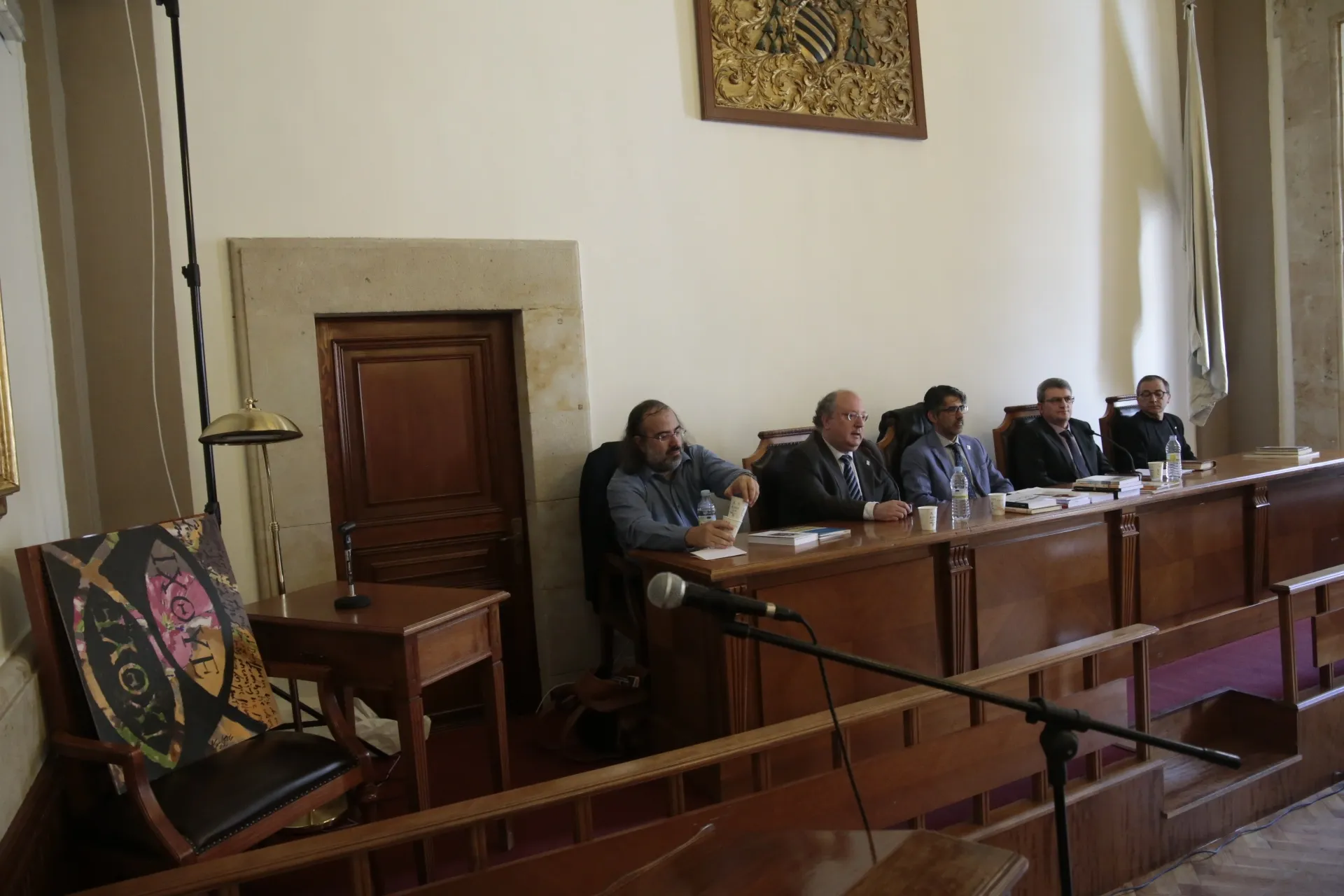 Foto 6 - Recepci&oacute;n en el Ayuntamiento a los participantes en el Encuentro Cristiano de Literatura