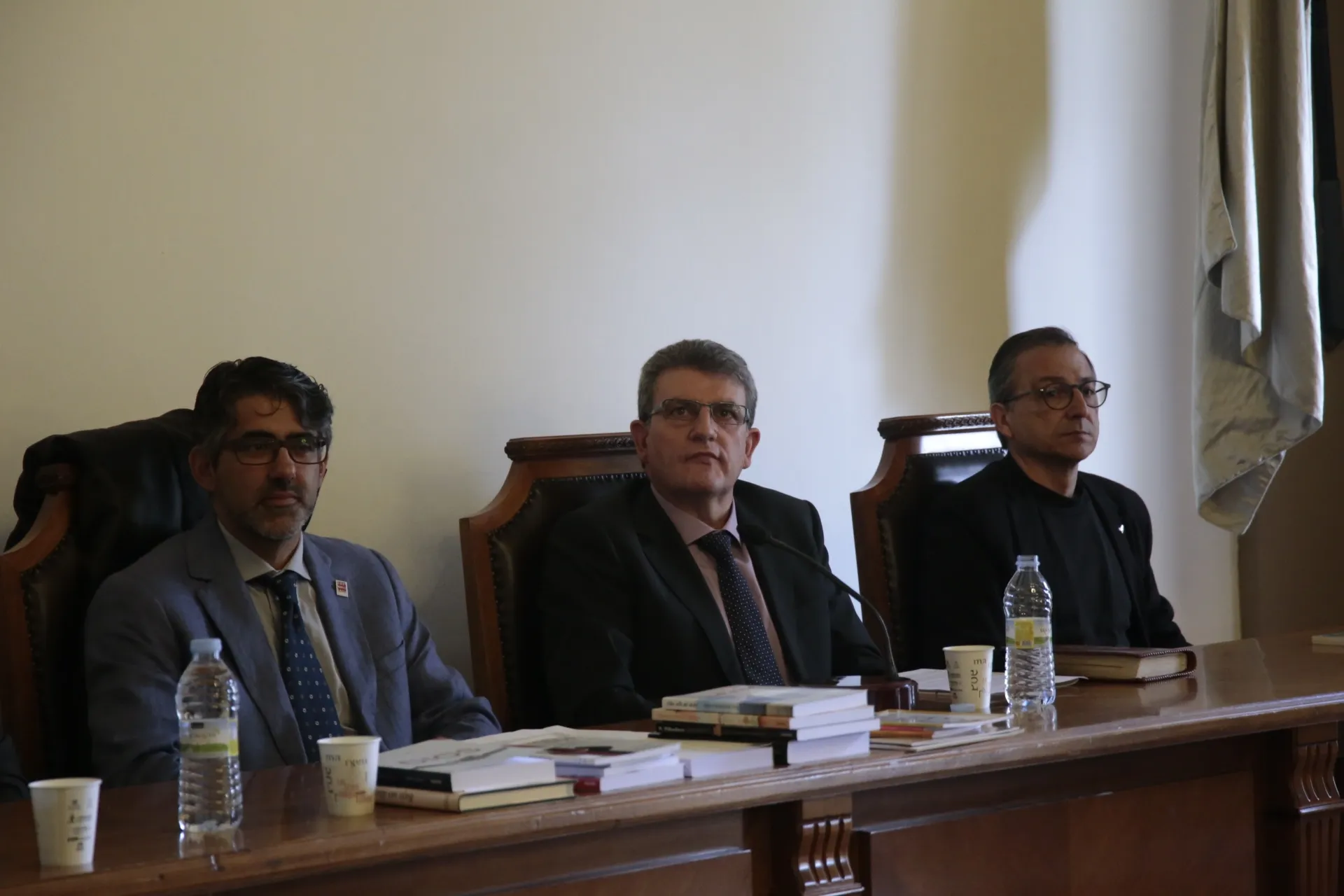 Foto 2 - Recepci&oacute;n en el Ayuntamiento a los participantes en el Encuentro Cristiano de Literatura