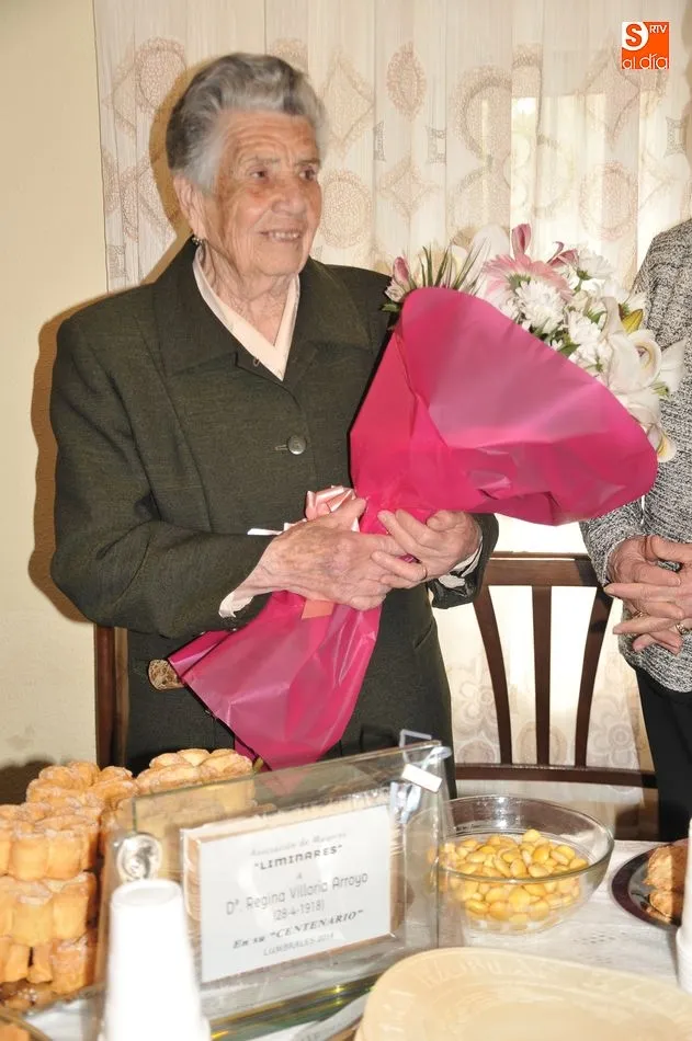 Foto 3 - Regina Villoria alcanza los 100 a&ntilde;os de una vida activa y saludable    &nbsp;  