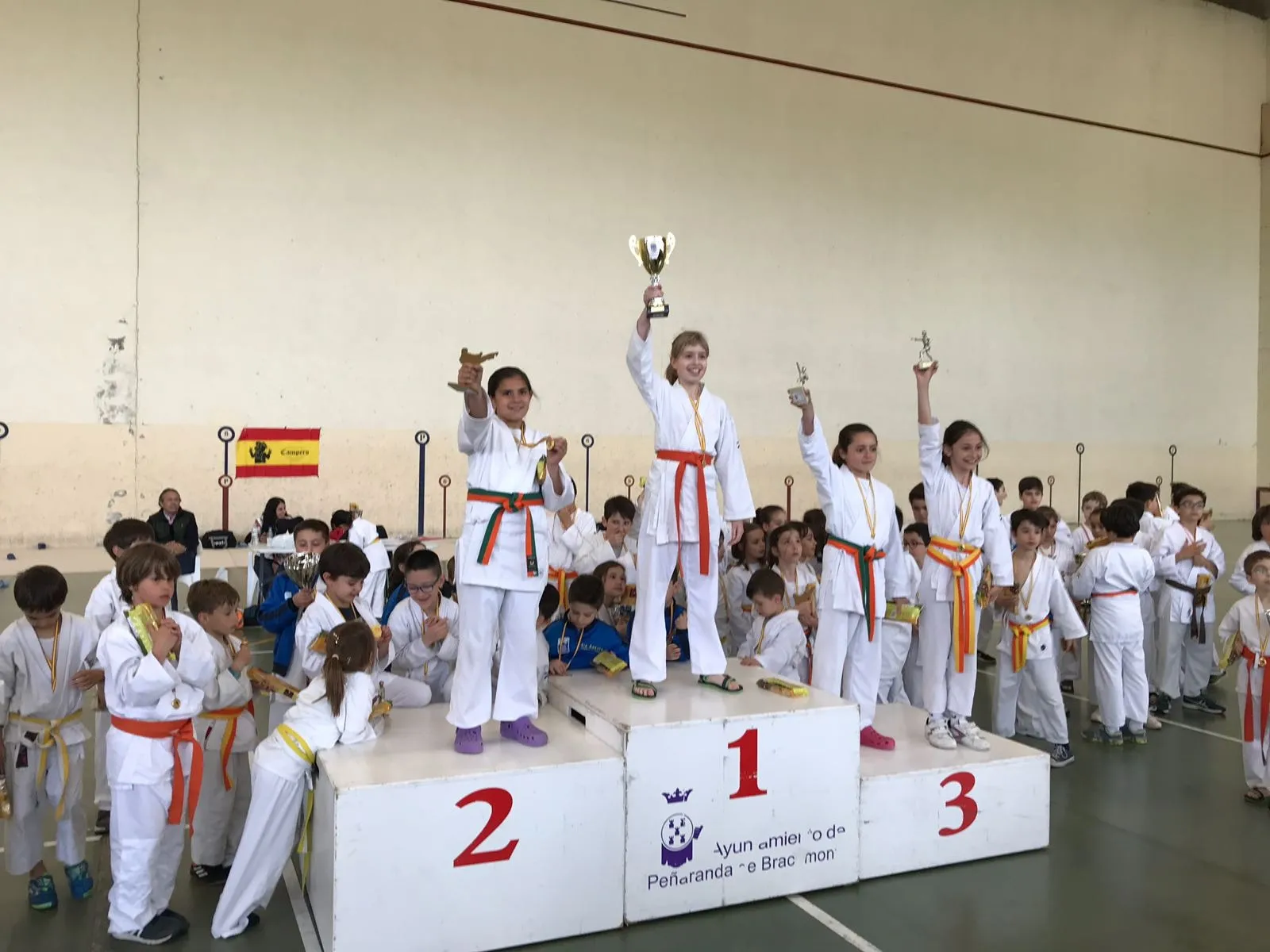 Foto 7 - Karatecas de toda la provincia participan en el II Campeonato de Karate Ciudad de Pe&ntilde;aranda