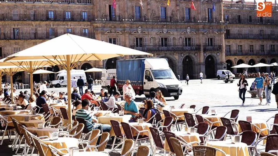 Terrazas de la Plaza Mayor / Foto de Alejandro López