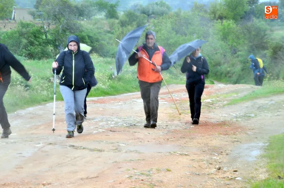 Foto 3 - La lluvia saluda a los caminantes en la Ruta del Agua o Ruta de los Arroyos