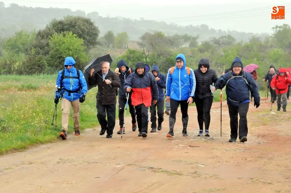 Foto 2 - La lluvia saluda a los caminantes en la Ruta del Agua o Ruta de los Arroyos