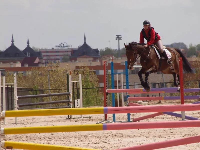 Foto 2 - El Centro ecuestre de Salamanca acoge la Liga Interclubes de saltos de obst&aacute;culos  
