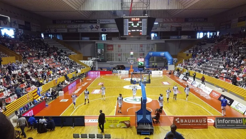 Aspecto del pabellón hace unos minutos. Philip Mestdagh TW