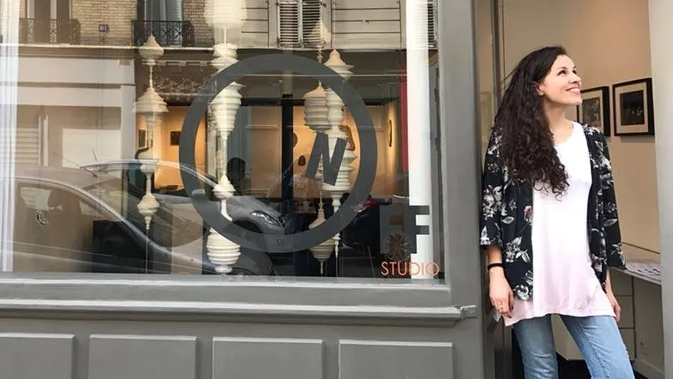 Cristian Aliste, artista formada en Salamanca