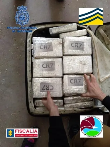 Foto 3 - Intervenidos 1.000 kilos de coca&iacute;na y m&aacute;s de 1,5 millones a la mafia albanesa&nbsp;