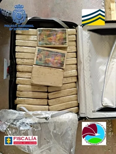 Foto 2 - Intervenidos 1.000 kilos de coca&iacute;na y m&aacute;s de 1,5 millones a la mafia albanesa&nbsp;