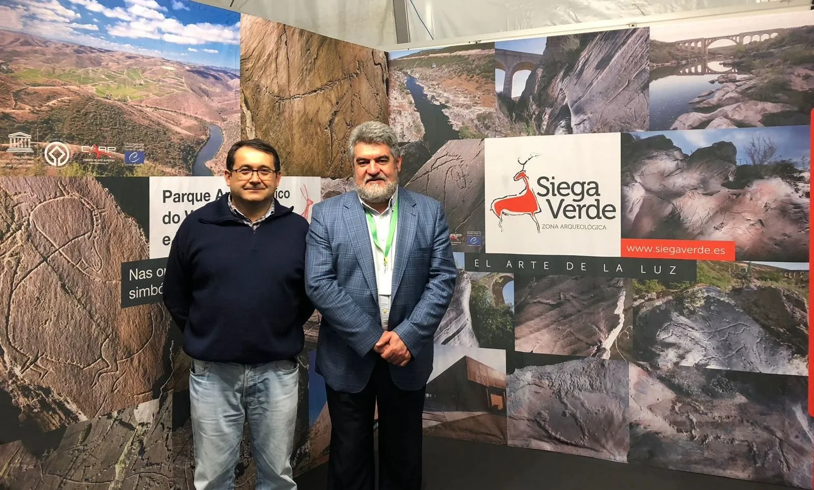Foto 5 - Juan Tom&aacute;s Mu&ntilde;oz y Juan Luis Cepa participan en la Feria de Turismo de Guarda  