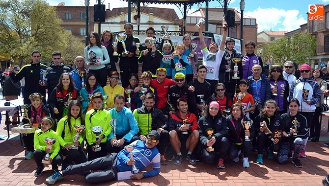 Más de 400 atletas participaban en la conocida Carrera Popular Padres, hijos y abuelos de Peñaranda