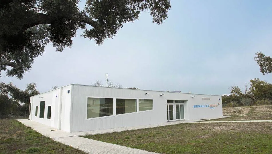 Instalaciones de Berkeley Minera en Retortillo.