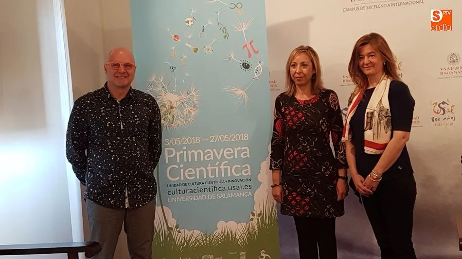 Agustín Gutiérrez, Susana Pérez y Carmen Sánchez Bellota