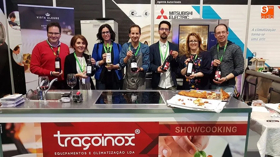 La Ruta del Vino de la Sierra de Francia se promociona en la FIT de Guarda