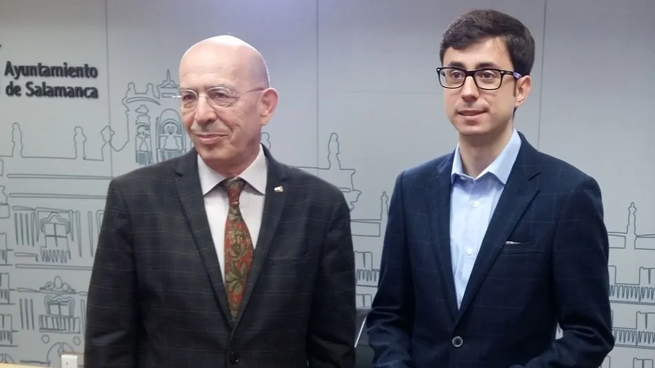 Arturo Ferreras y José Luis Mateos, concejales del PSOE