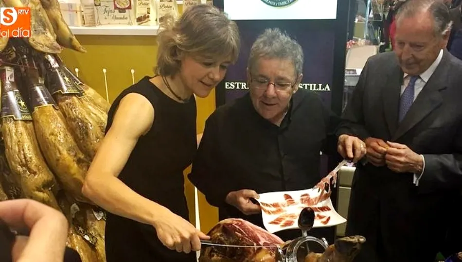 Los productos de Guijuelo se promocionan cada año en el Salón del Gourmet