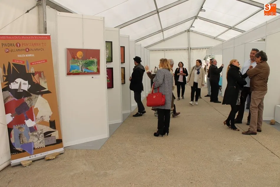 Foto 4 - La arenisca de Villamayor luce ya en todo su esplendor en la XVIII Feria de la Piedra  